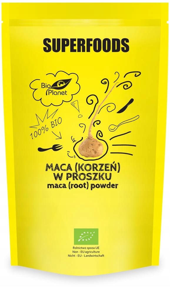 PROMOCJA MACA SPROSZKOWANA BIO 150 g - BIO PLANET