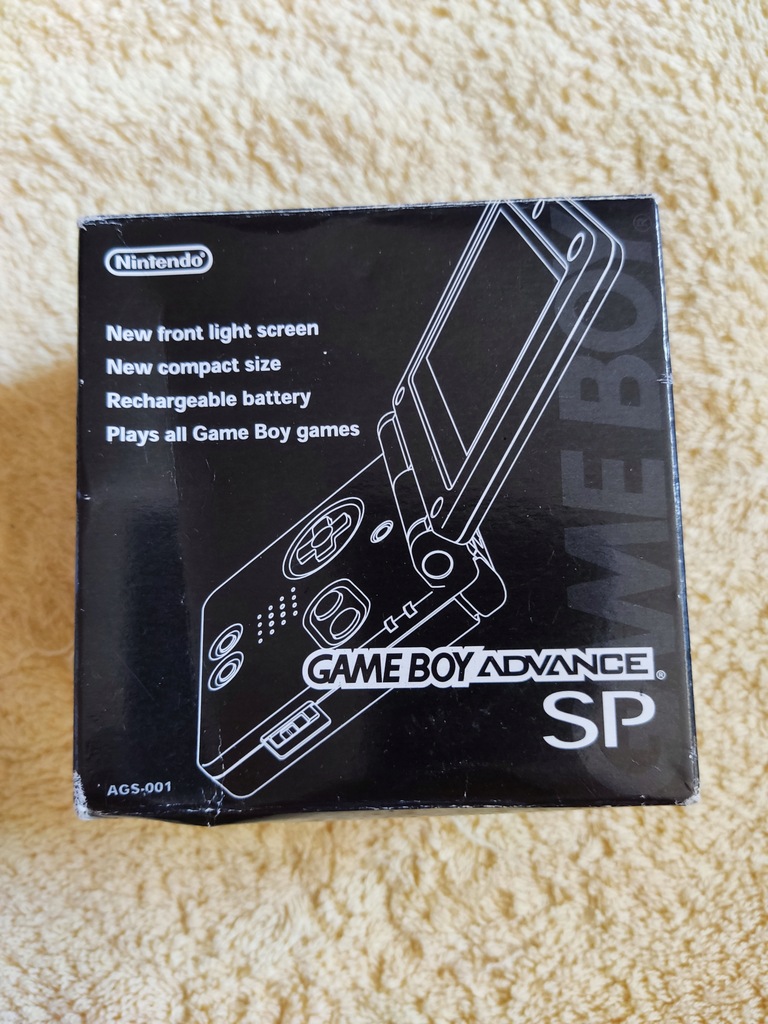 Nintendo GameBoy Advance SP+box+instrucja