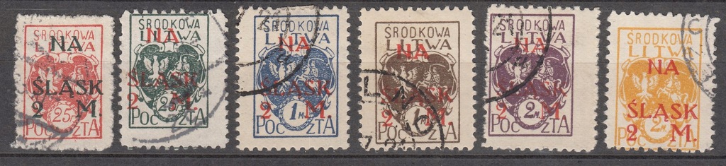 1921 Litwa Środkowa Na Śląsk Fi 23-28B