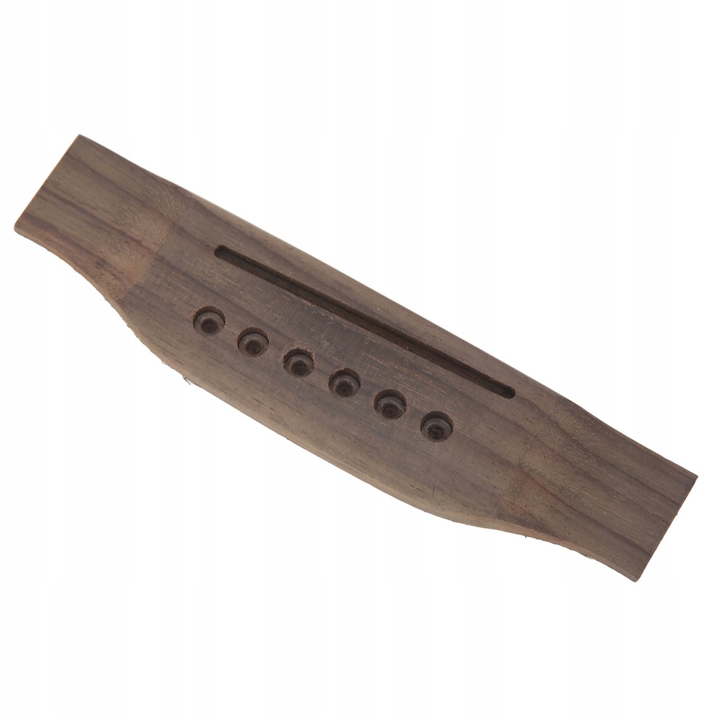 Drewniany mostek do gitary wymiana nakrętka kości