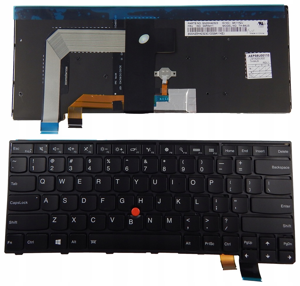 KLAWIATURA LENOVO ThinkPad T460 T460P T470P / LED
