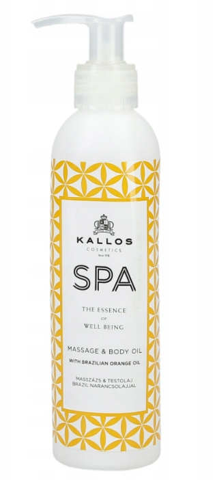 KALLOS SPA OLEJEK DO MASAŻU CIAŁA 200ML