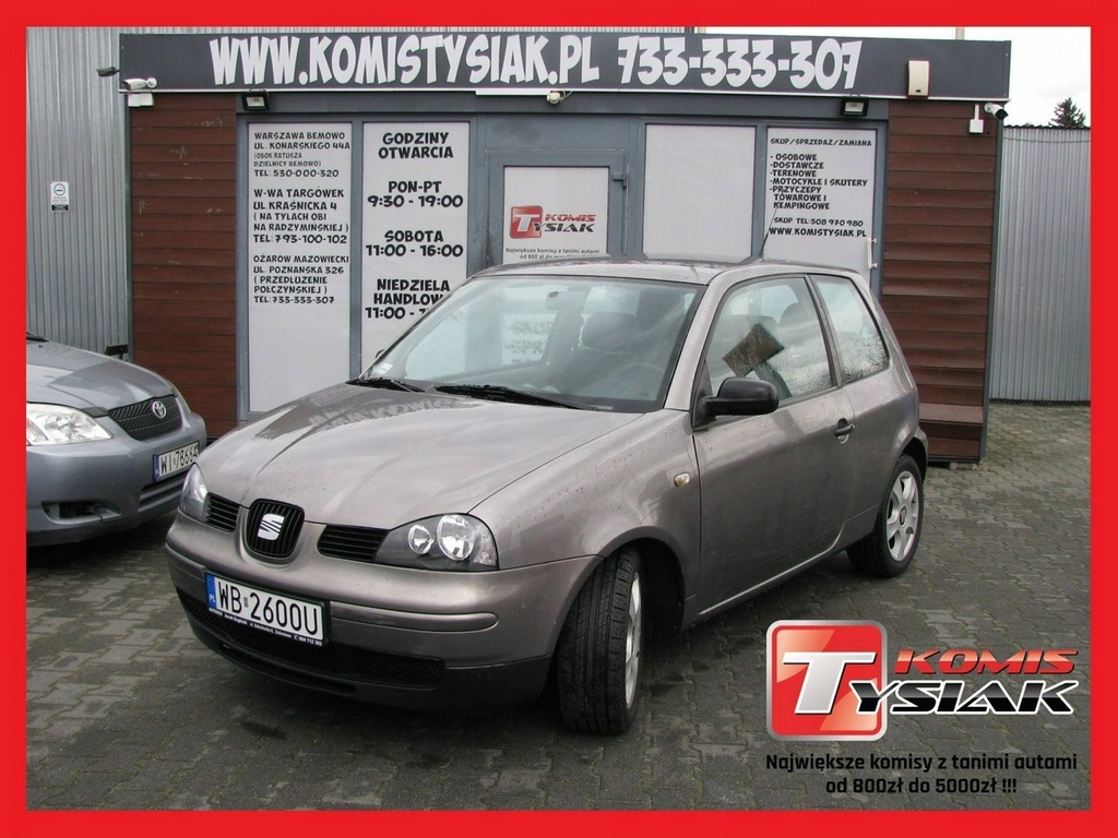 Seat Arosa !! KOMIS TYSIAK !! 1.0 Benzyna, 2004