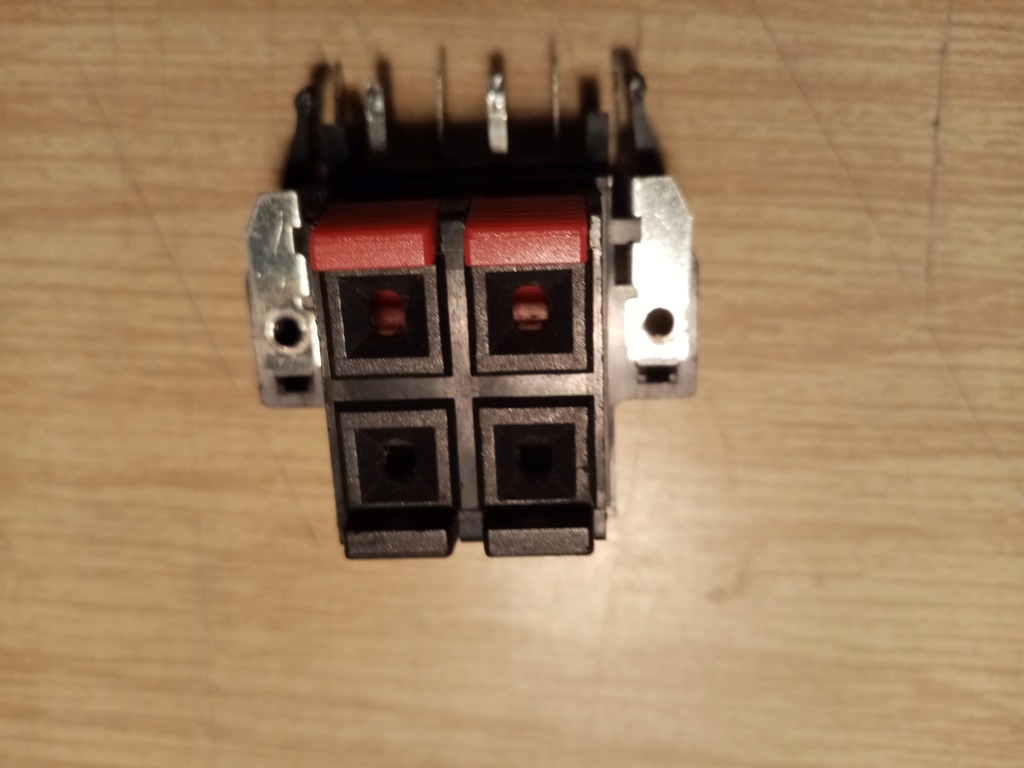 podwójny terminal głośnikowy JVC\panasoni\technics