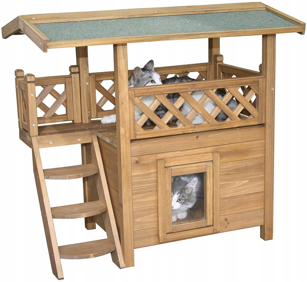 S25 Domek dla kota Kerbl Cat House 77x50x73 cm