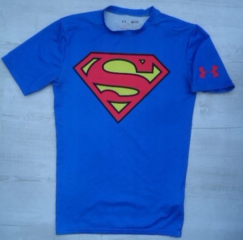 UNDER ARMOUR Superman koszulka kompresyjna r. M