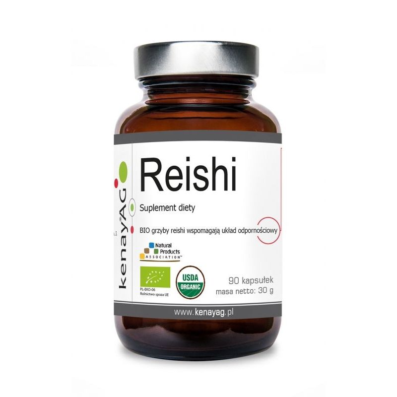 Grzyb Reishi 300 mg - GanoUltra (90 kaps.) Kenay