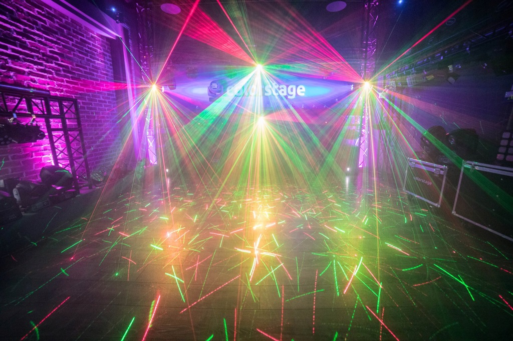 COLORSTAGE LASER BALL COMBO LED LASER STROBO KULA 6914441037