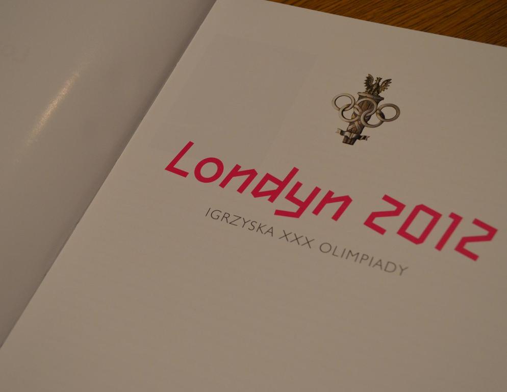 Album Londyn 2012 z autografami medalistów Pol.