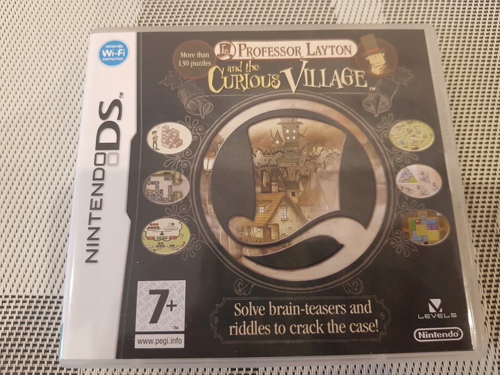 Professor Layton and The Curious Village gra DS 3DS 2DS