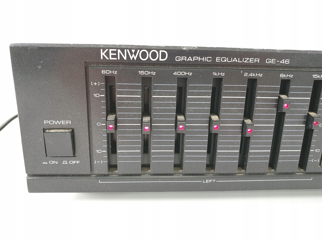 Купить KENWOOD GE-46 ЭКВАЛАЙЗЕР ГРАФИЧЕСКИЙ ЭКВАЛАЙЗЕР: отзывы, фото, характеристики в интерне-магазине Aredi.ru