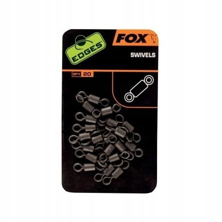 KRĘTLIKI FOX EDGES SWIVELS SIZE 7 X 20