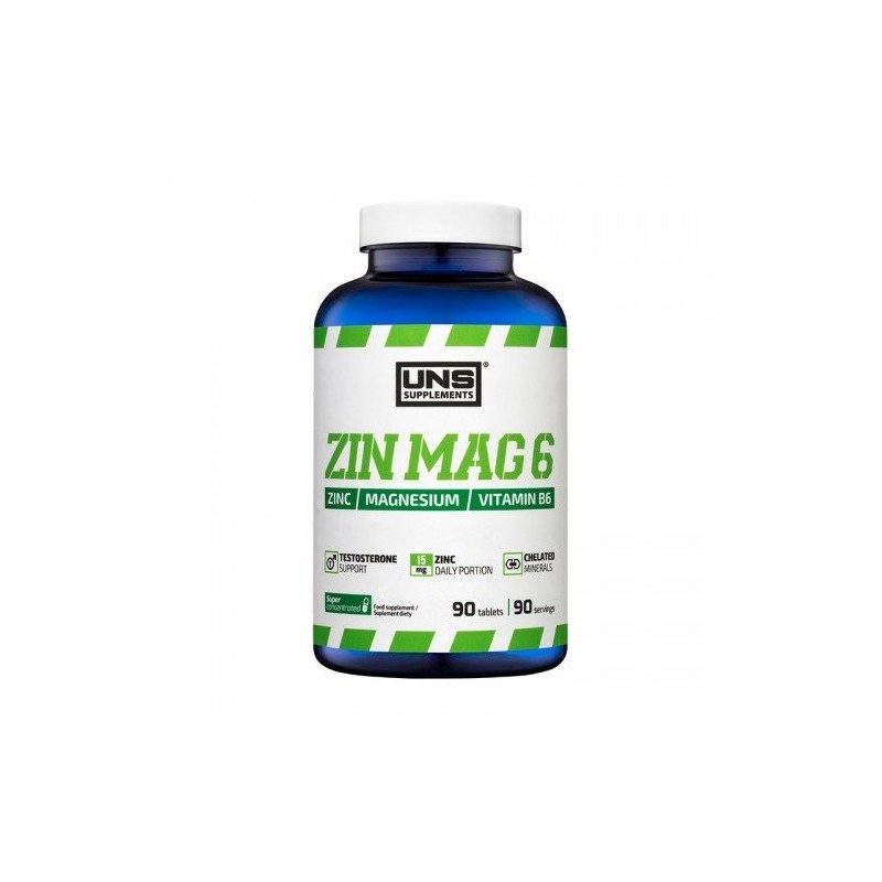 UNS ZinMag B6 90KAPS ZMA MG ZB MAGNEZ CYNK B6 ZMB