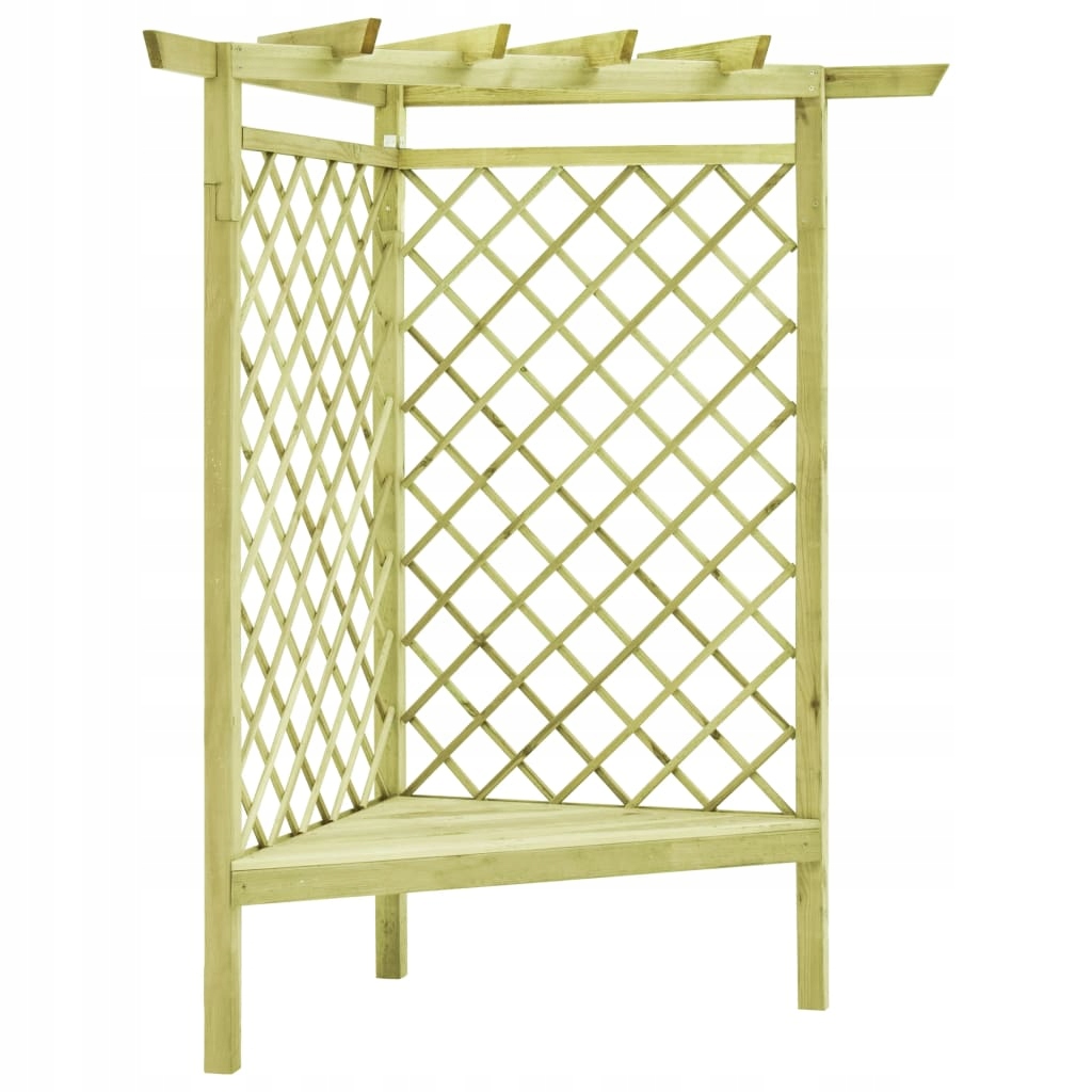 Pergola drewno VidaXL łuk 197 cm