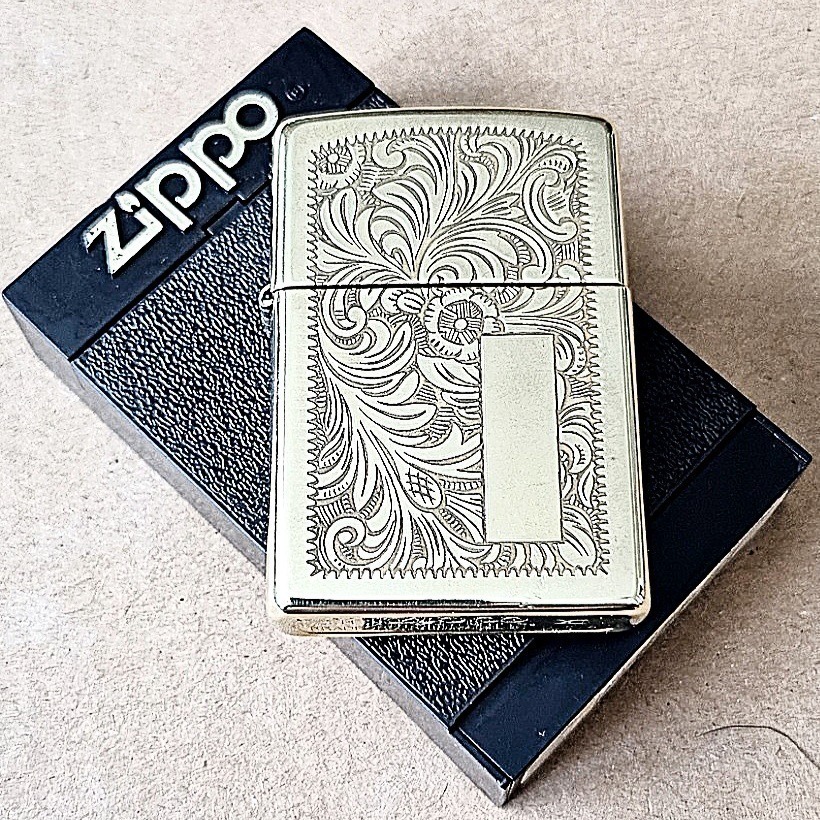 Zapalniczka Zippo Brass Venetian - Sierpień 1995r.