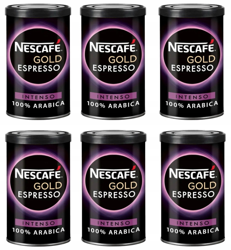Kawa Nescafe Gold Espresso Intenso 6x95g