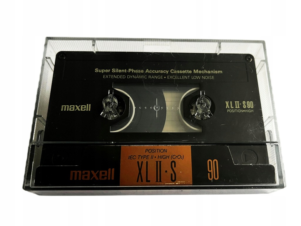 MAXELL XL II-S 90 / Extended Dynamic Range /1986r.