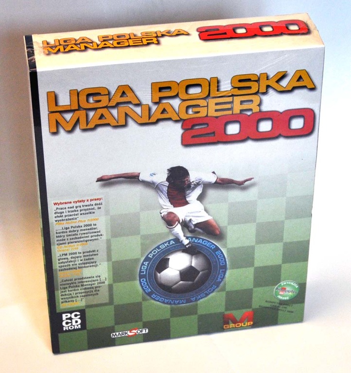 Liga Polska Manager 2000 Unikat Folia Autograf