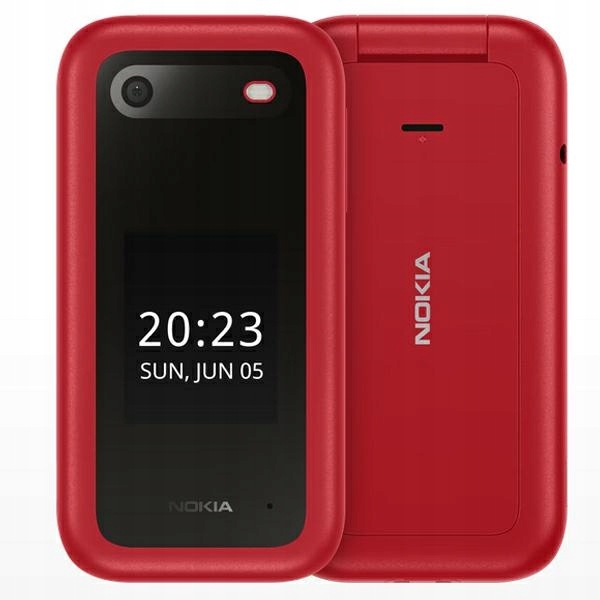 Nokia 2660 DS + baza ładująca (Cradle) czerwony/red TA-1469