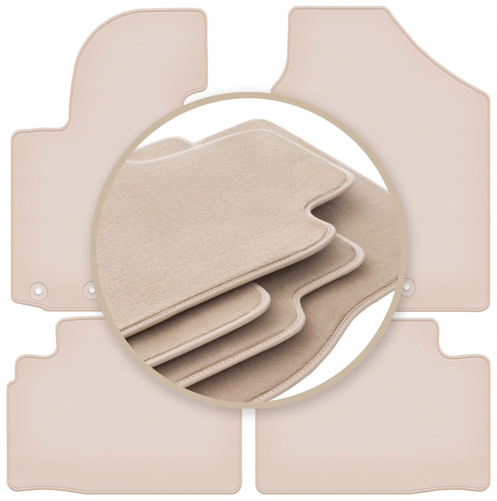 dywaniki PREMIUM beżowe do: Hyundai ix35 SUV 2009-2015