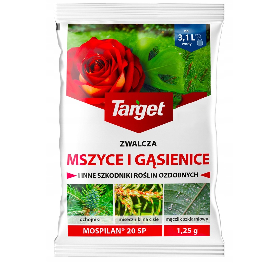 Mospilan 20sp 1,25 g Target na mszyce i gąsienice
