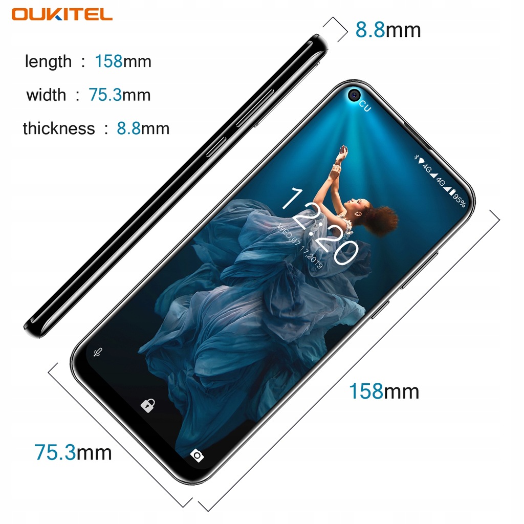 Купить Телефоны 4G OUKITEL C17 Pro 64 ГБ Android 9.0 черный: отзывы, фото, характеристики в интерне-магазине Aredi.ru