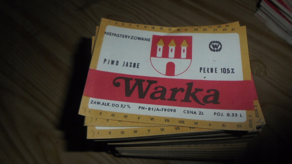 Klasyka PRL - PIWO browar Warka