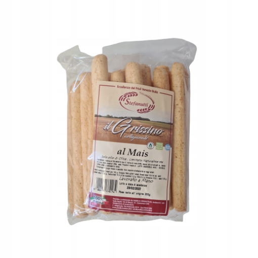 Stefanutti il Grissino al Mais kukurydziane paluszki chlebowe 200g