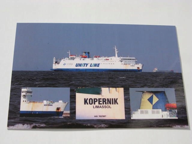 Prom Kopernik Unity Line 2 - Świnoujście - statek