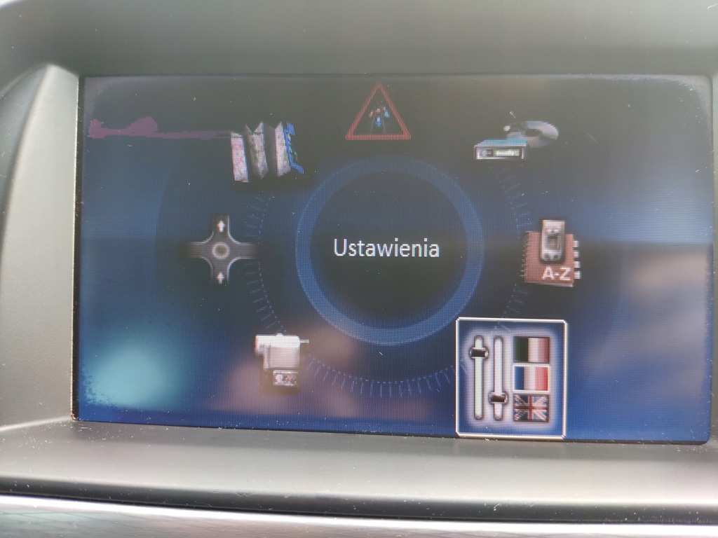Peugeot Citroen RT4/RT5 polskie menu mapa