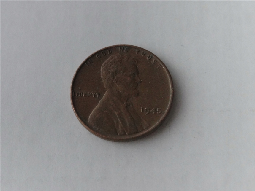 [4347] USA 1 cent 1945 r. st. 3+