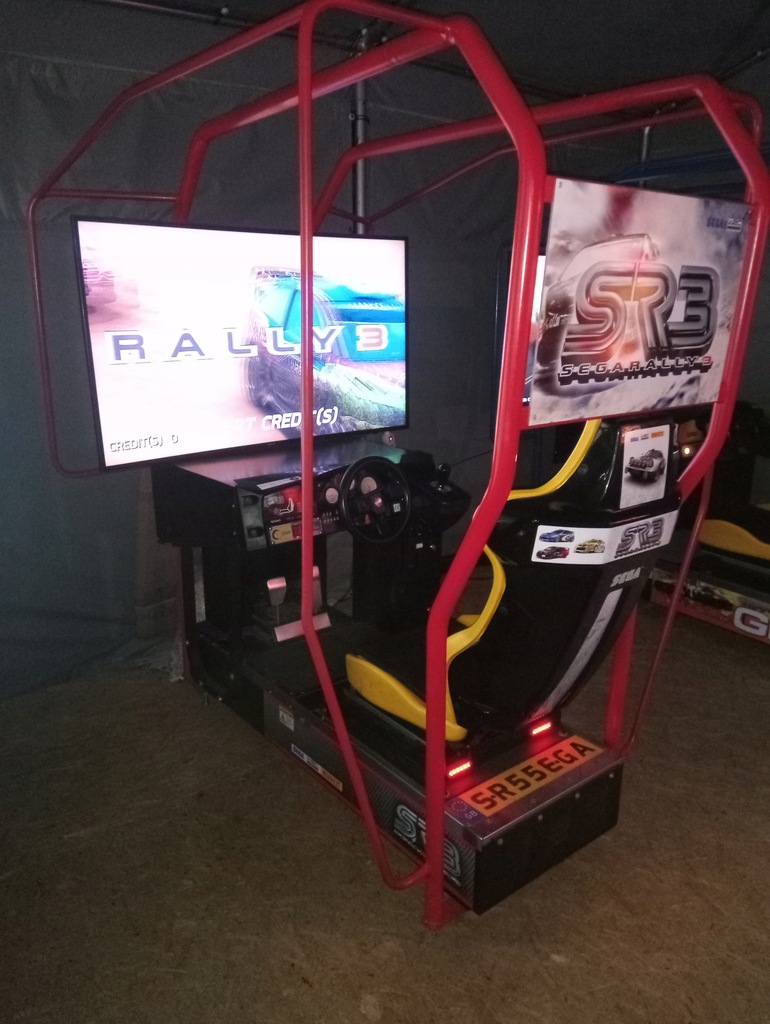 SEGA RALLY 3 SYMULATOR SAMOCHODU AUTOMAT ZAROBKOWY