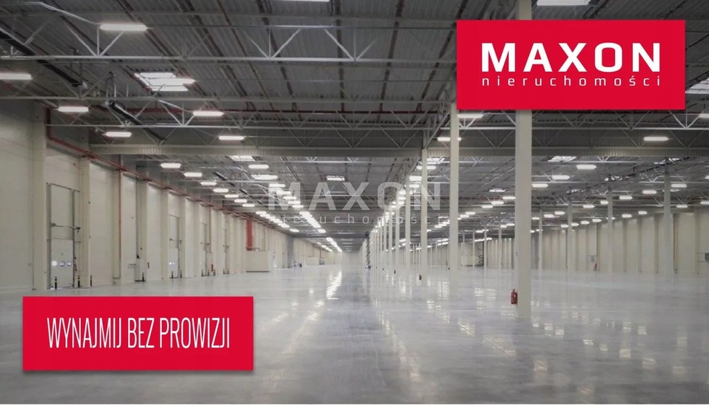 Magazyny i hale, Stryków, Stryków (gm.), 7237 m²