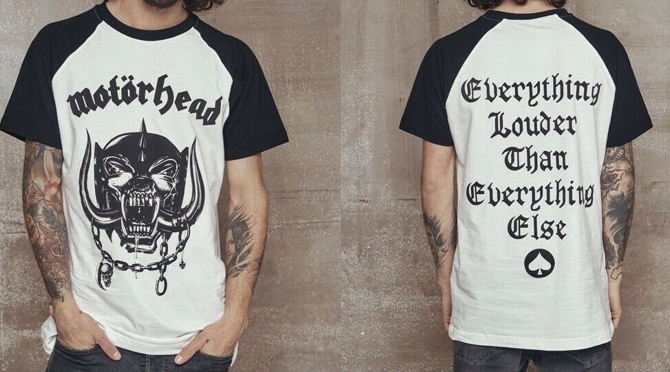 Motörhead Everything Louder Official T-Shirt Lemmy