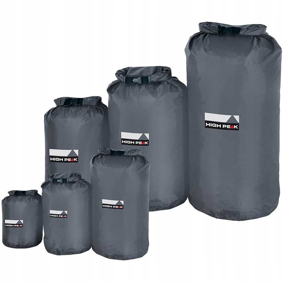 WOREK ŻEGLARSKI High Peak DRYBAG 15L M szary