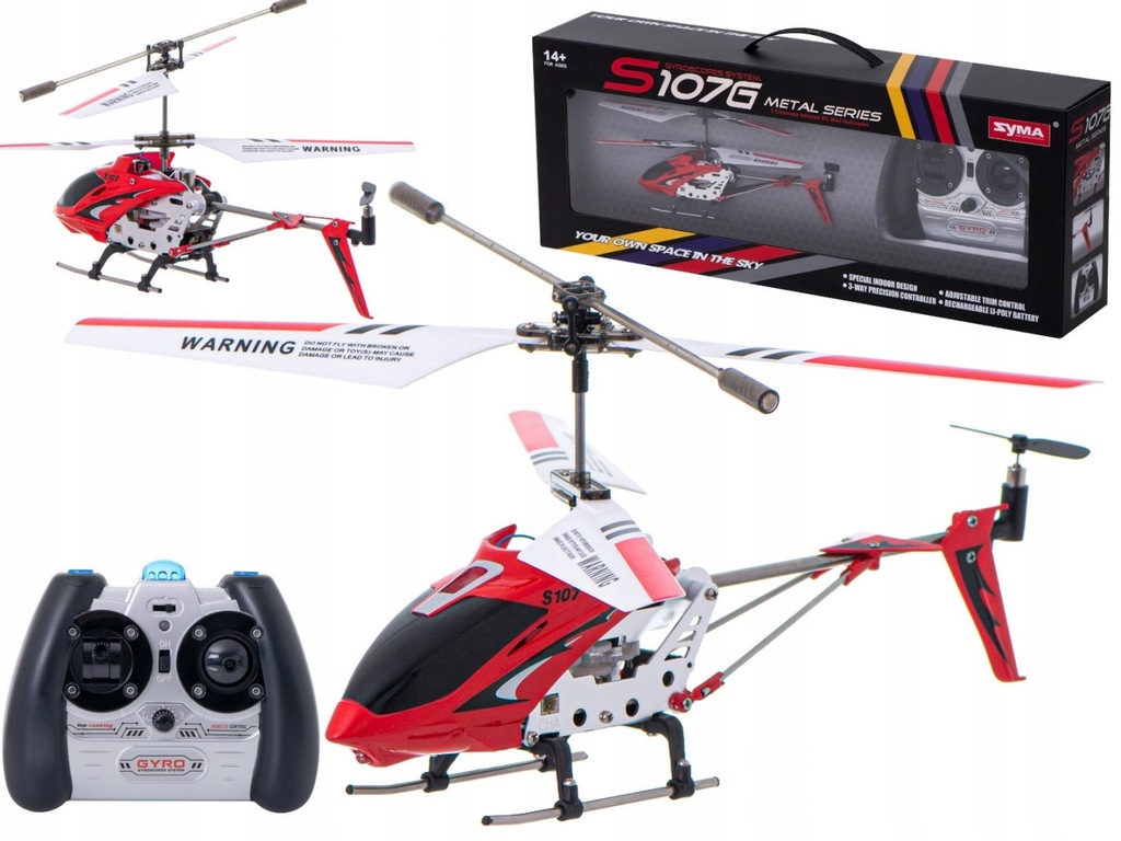 HELIKOPTER ZDALNIE STEROWANY SYMA S107G RC SAMOLOT