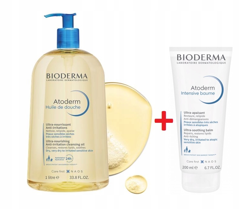 BIODERMA ATODERM olejek do kąpieli 1000ml ATOPIA