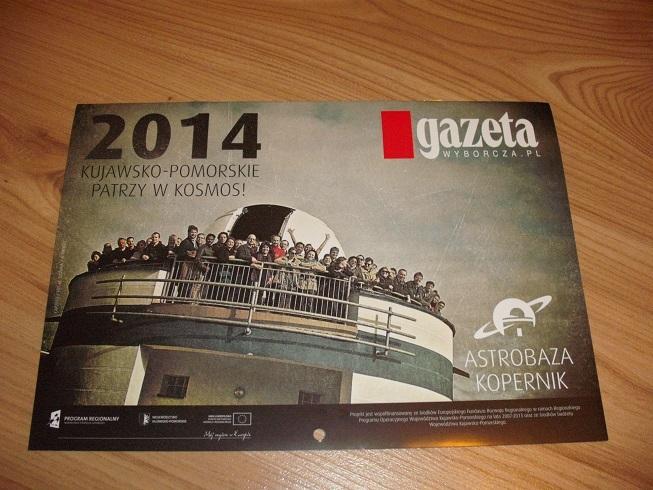 KALENDARZ ASTRONOMICZNY 2014 - GAZETA WYBORCZA 40