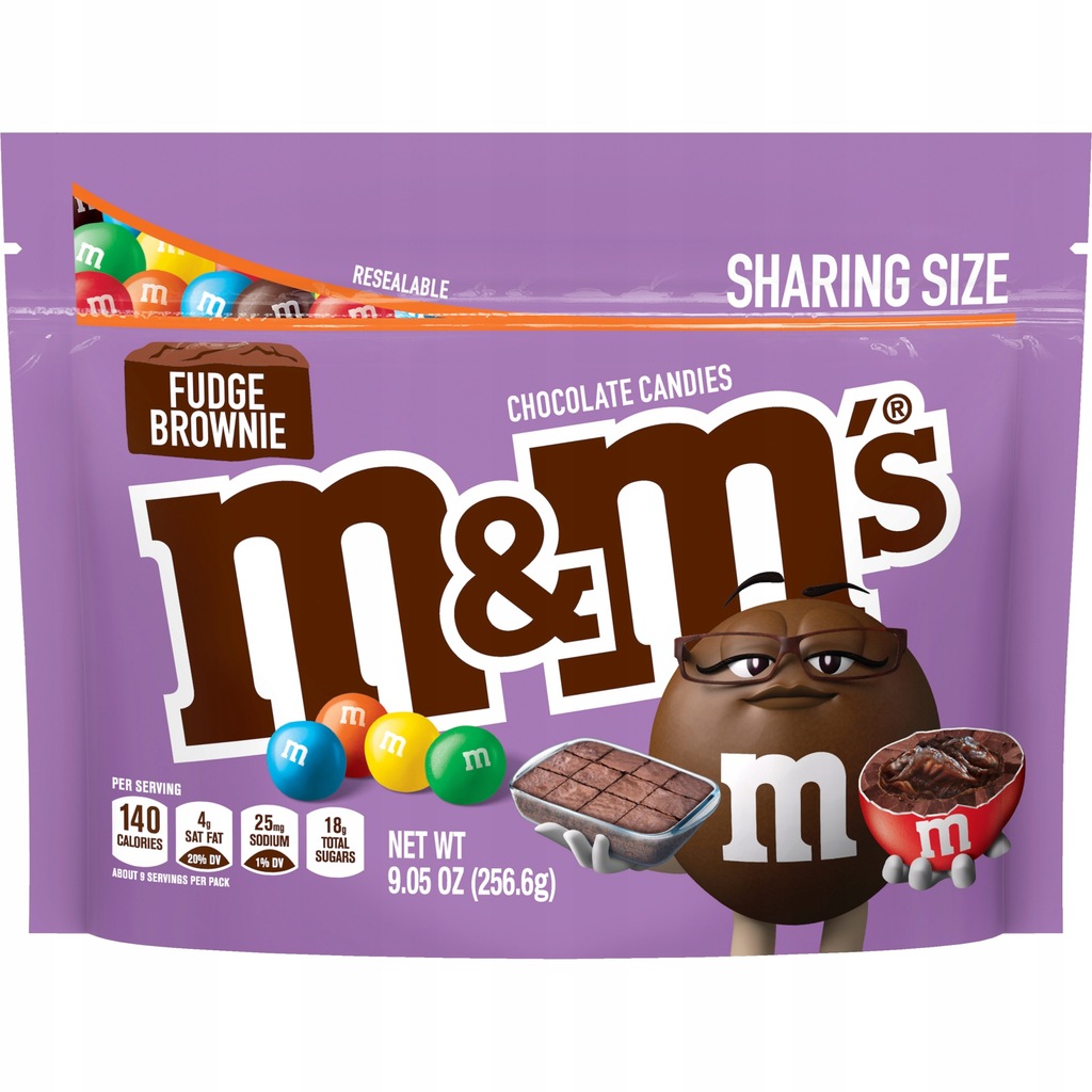 M&m's mms fudge brownie 256g