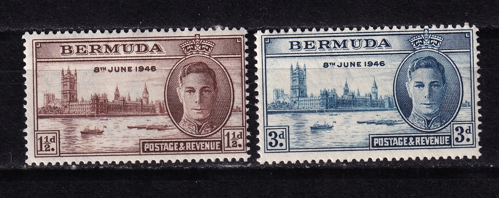 BERMUDY Mi 118-119 **