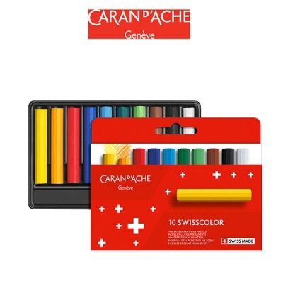 Kredki Caran d'ache Swisscolor świecowe 10 szt.