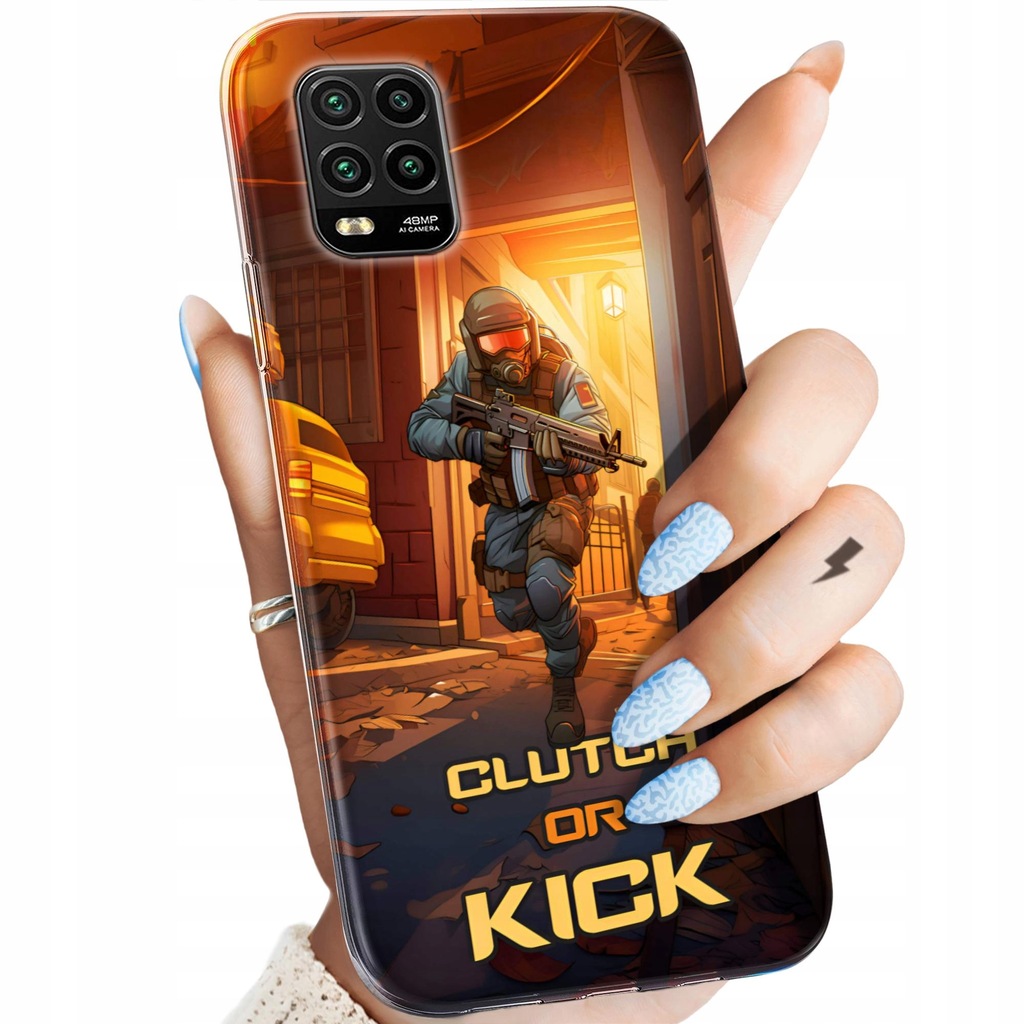 ETUI DO XIAOMI MI10 LITE WZORY CS GO COUNTER-STRIKE OBUDOWA POKROWIEC CASE