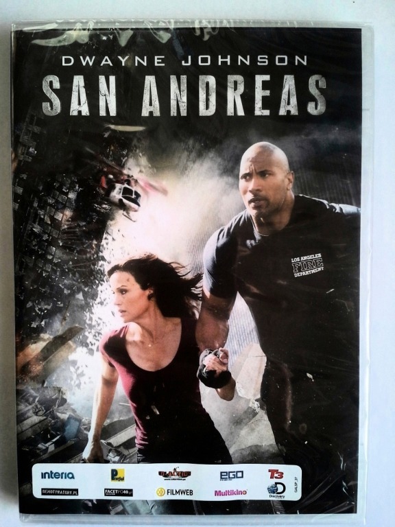 San Andreas (2015) DVD aukcja charytatywna