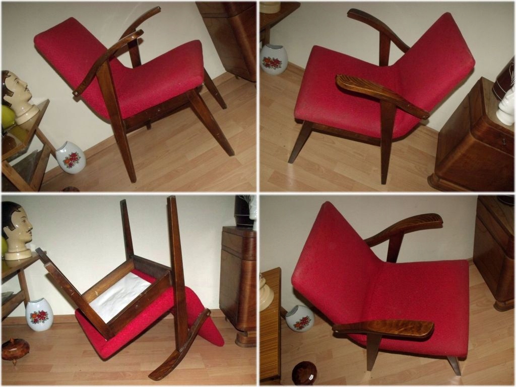 Fotele Vintage Prlu - projektu M. Puchała / Stan