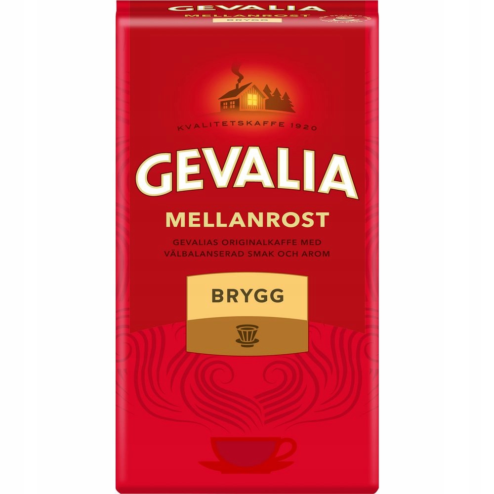 Gevalia Mellanrost Brygg Kawa Mielona Arabica 450g