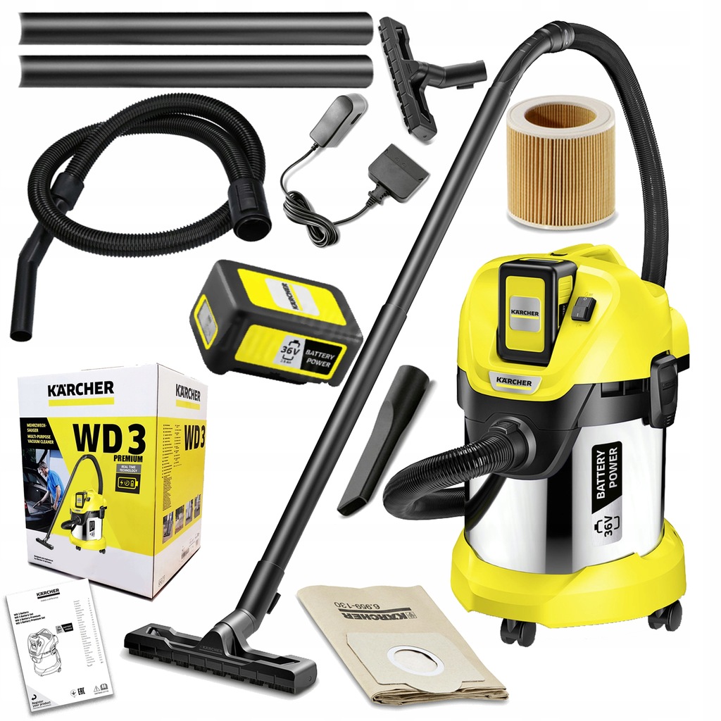 Karcher wd 3 premium купить. Karcher WD 3 Premium. Karcher WD 3 Battery Set eu-II. Промышленный пылесос Karcher. Пылесос Karcher MV 3 Premium.