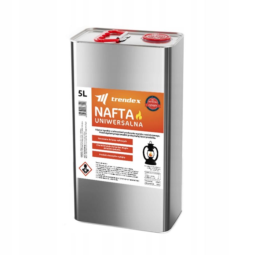 NAFTA UNIWERSALNA OŚWIETLENIOWA DO PIECYKÓW 5L