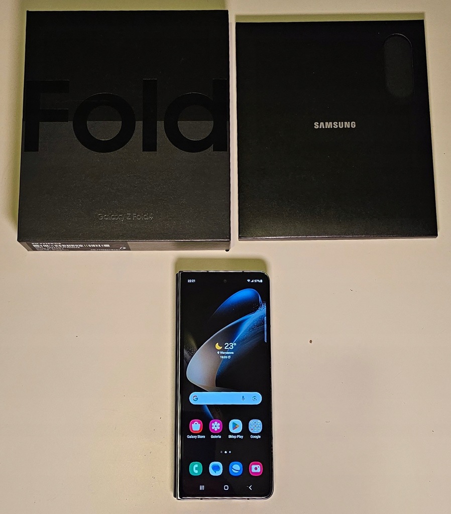 Smartfon Samsung Galaxy Z Fold4 12 GB / 256 GB szarozielony