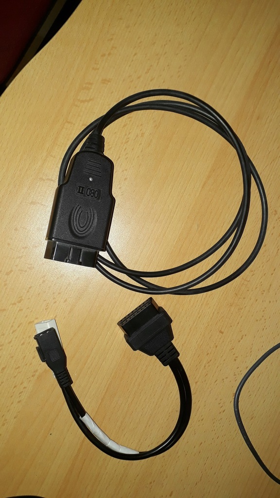 OBD2 OBD1 adapter+przejściówka VAG KKL USB