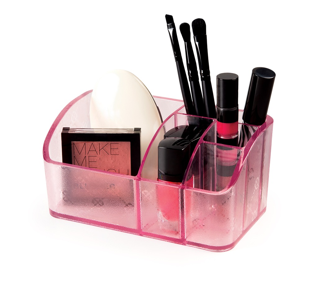 Organizer na MAKE UP szminki pędzle pojemnik 7186602202 oficjalne